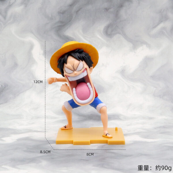 Luffy Funny Reaction Anime Figure 12Cm