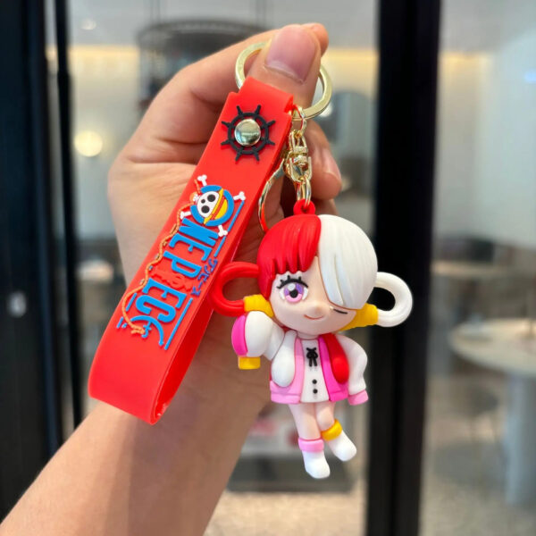 Uta - One Piece Silicone Keychain